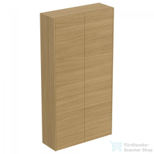 Ideal Standard CONCA 72x25x140 cm-es 2 ajtós szekrény,Light oak T4107Y6 fürdőszoba bútor