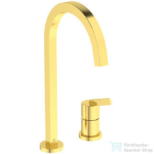 Ideal Standard GUSTO 2 üléses mosogató csaptelep,Brushed gold BD423A2 csaptelep