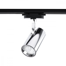 Idealed GU10 Króm sínes spotlámpa egyfázisú sínekhez Állítható sínrögzítő görgős SPOT lámpa világítás