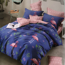 idealisotthon Flamingó 7 részes ágynemű - kék lakástextília