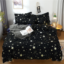 idealisotthon Plüss 7 részes prémium ágyneműhuzat - fekete lakástextília