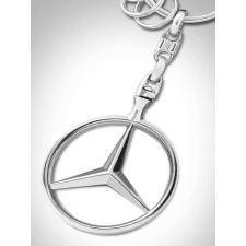 IdeallStore ® kulcstartó, Mercedes Supreme, gyűjtői kiadás, 9 cm, fém, ezüst kulcstartó
