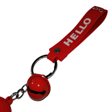 IdeallStore Kulcstartó, Pókember ikon, puha gumi, piros, 21 cm kulcstartó
