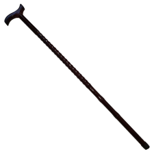 IdeallStore® mozgásfejlesztő bot, Old School, fa, 87 cm, barna gyógyászati segédeszköz