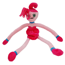 IdeallStore Plüss játék IdeallStore® Huggy Wuggy, Mommy Long Legs, 45 cm, rózsaszín plüssfigura