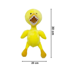 IdeallStore ® Rainbow Friends Roblox plüss játék, Sárga kacsa, sárga, 30 cm, 30 cm plüssfigura