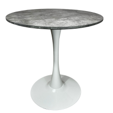 IdePar Kerek étkezőasztal Beluga Ø70 - Beton dekor bútor