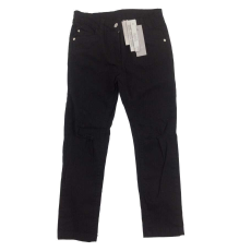 Idexe fekete színű szaggatott nadrág