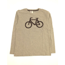  IDEXE fiú simítható flitteres szürke hosszú ujjú felső - 152 gyerek póló