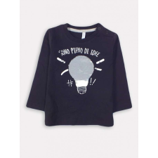 Idexe kisfiú simítható flitteres fekete felső - 80 gyerek póló