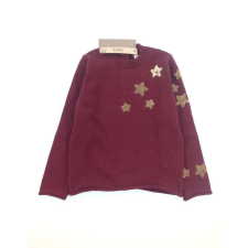 Idexe kislány kötött lila pulóver - 86 gyerek pulóver, kardigán