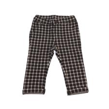  IDEXE kockás fekete nadrág gyerek nadrág