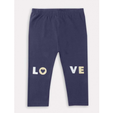  IDEXE Love feliratos sötétkék leggings