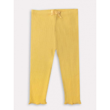 IDEXE Mustársárga Leggings - Bordázott, Rugalmas gyerek nadrág
