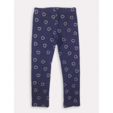 IDEXE szívecske mintás sötétkék leggings - 158 gyerek nadrág