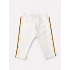 IDEXE törtfehér bordázott leggings - 68 gyerek nadrág