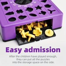 Időzítő puzzle játék, logikai játék