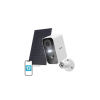 ieGeek Wireless 3MP WiFi outdoor camera ieGeek ZS-GX3S white with solar panel