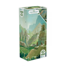 iello Puzzle játék 1000 darabos Twist Collection: Emilien Rotival - Ancient pyramids puzzle, kirakós