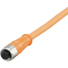 ifm Electronic E12409 Csatlakozóvezeték Alj, egyenes 70 m Pólusszám: 8 1 db (E12409) villanyszerelés