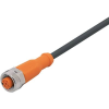ifm Electronic EVC001 Csatlakozóvezeték Alj, egyenes 2 m Pólusszám: 5 1 db (EVC001)