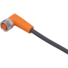 ifm Electronic EVC146 Csatlakozóvezeték Alj, hajlított 10 m Pólusszám: 3 1 db (EVC146)