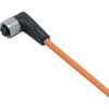ifm Electronic EVT007 Csatlakozóvezeték Alj, hajlított 5 m Pólusszám: 5 1 db (EVT007)