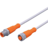 ifm Electronic EVW050 Összekötő vezeték Dugó, egyenes, Alj, egyenes 1 m Pólusszám: 5, 5 1 db (EVW050)