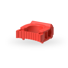 IGEAX fali nyéltartó piros átmérő: 25-35mm takarító és háztartási eszköz
