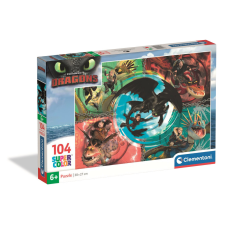 Így neveld a sárkányodat Friends 104 db-os puzzle Clementoni puzzle, kirakós