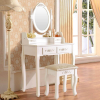 IHO-067 Tükrös fésülködő asztal székkel, Rome