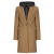 Ikks Kabátok MANTEAU STRAIGHT Barna EU XL