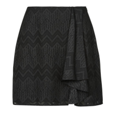 Ikks Szoknyák JUP CT JACQUARD Fekete DE 36