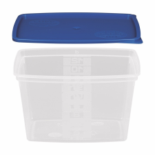 IL-PE Ételtároló doboz fedéllel 1,2 literes mikrós-fagyasztós papírárú, csomagoló és tárolóeszköz