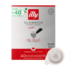 Illy CLASSICO ESE 44 mm-es kapszula POD (40db) kávé