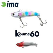  Ima Koume Vibration 60 60mm 11g 101 Red Head wobbler csali