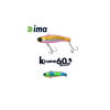 IMA KOUME VIBRATION 60 HEAVY 60mm 17gr 121 Kingfisher