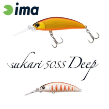  Ima Sukari 50SS Deep 50mm 5g 126 Pearl Off White wobbler csali