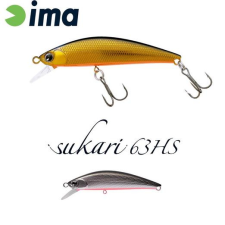  Ima Sukari 63HS 63mm 8g 006 Silver Back wobbler csali
