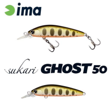  Ima Sukari Ghost 50SU 50mm 3.2g 010 Pearl Yamame Trout wobbler csali