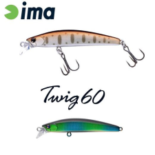  Ima Twig 60S 60mm 6,5g 009 Peacock wobbler csali