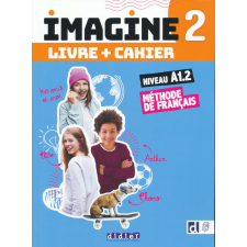 Imagine 2 - Niv. A1.2 - Livre + cahier + didierfle.app nyelvkönyv, szótár