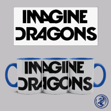 Imagine Dragons logó bögre (Kék) ajándéktárgy
