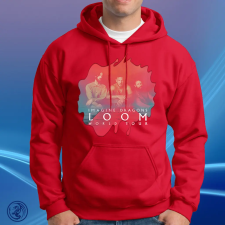  Imagine Dragons - Loom World Tour Unisex Kapucnis pulóver ajándéktárgy