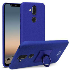 IMAK NOKIA 7.1 Plus, X7, 8.1, IMAK műanyag mobiltok, MATT KÉK tok és táska