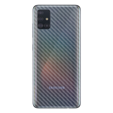 IMAK Samsung Galaxy A51 Carbon mintás hátlapvédő fólia (GP-96560) mobiltelefon kellék