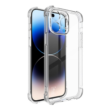IMAK szilikon telefonvédő (közepesen ütésálló, légpárnás sarok) ÁTLÁTSZÓ Apple iPhone 15 Pro Max tok és táska