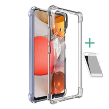 IMAK szilikon telefonvédő (közepesen ütésálló, légpárnás sarok + képernyővédő fólia) átlátszó gp-103550 tok és táska