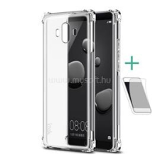 IMAK szilikon telefonvédő (ütésállóság, légpárnás sarok + képernyővédő fólia) ÁTLÁTSZÓ (GP-78467) tok és táska