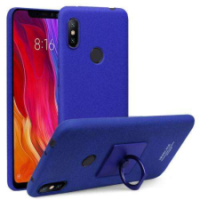 IMAK Xiaomi Redmi Note 6 Pro, IMAK Cowboy műanyag mobiltok, MATT KÉK tok és táska